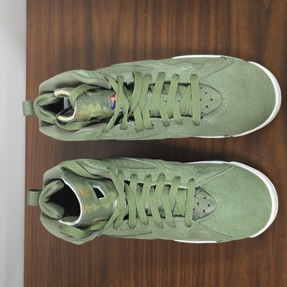 Nike Air Jordan MVP In Sky JLT Olive/Sail DZ5577-300 6.5Y or 8W New In Box - Picture 4 of 6